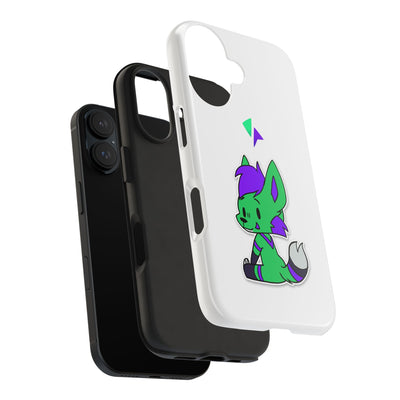 Cute Green Fox Phone Case