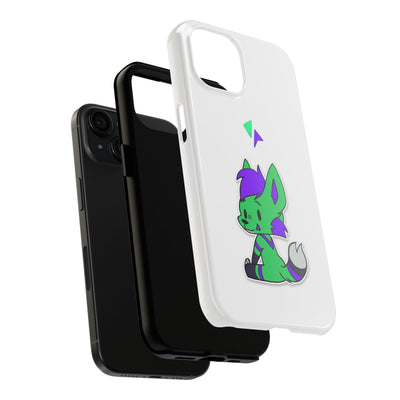 Cute Green Fox Phone Case