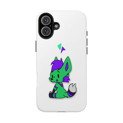 Cute Green Fox Phone Case